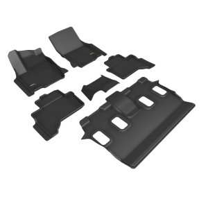 Lexus GX Floor Mat Set - 3D MAXpider - Kagu - Black - `24-`25